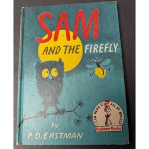Vtg Sam and the Firefly by P. D. Eastman 1958 Hardcover Children’s Picture Book